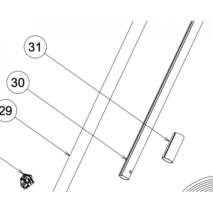 HFS VOLT TELESKOPİK BORU STOPERİ