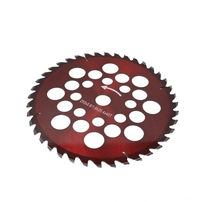 TIRPAN BIÇAĞI ELMASLI CROCODİLE TUNGSTEN RED (255MM)