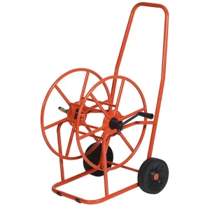 AGRATİ 318 PROFESYONEL HORTUM MAKARASI METAL TEKERLİ (80mt-1/2)