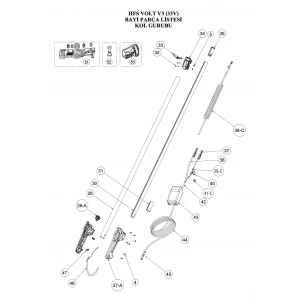 HFS VOLT TELESKOPİK İÇ BORU
