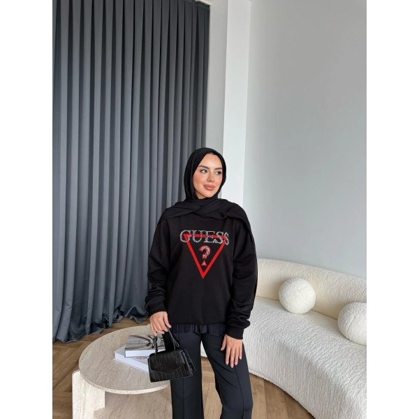 5-Muadil Sweat - Siyah