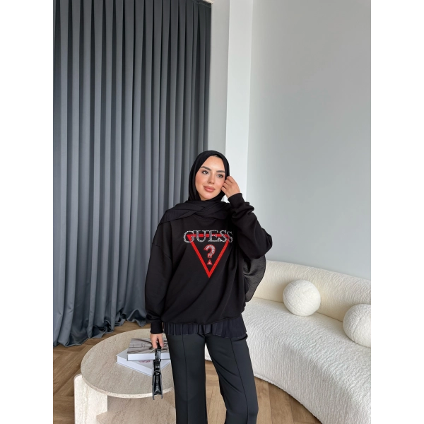 5-Muadil Sweat - Siyah