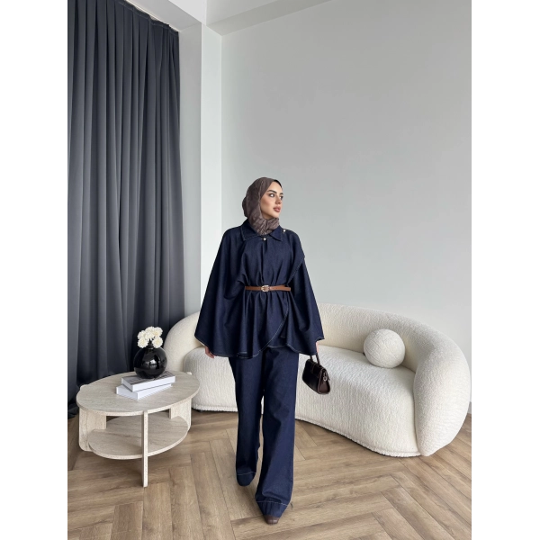 Hen - Perlan Panço Detay Kot Takım