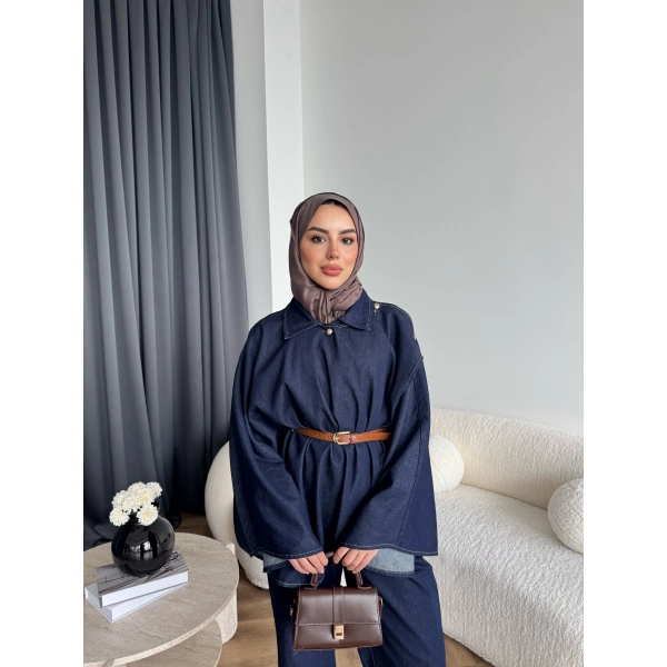 Hen - Perlan Panço Detay Kot Takım