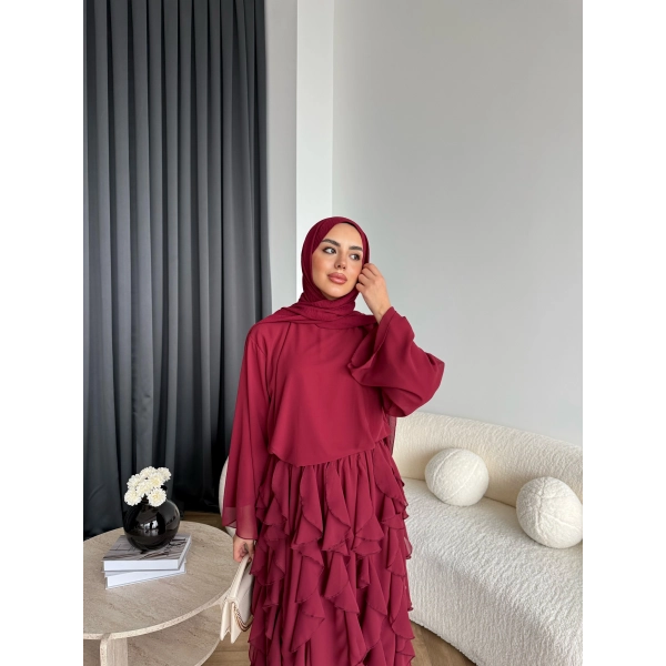 Mour Etekli Takım - Bordo