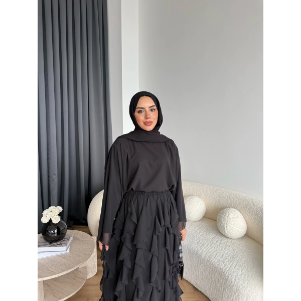 Mour Etekli Takım - Siyah