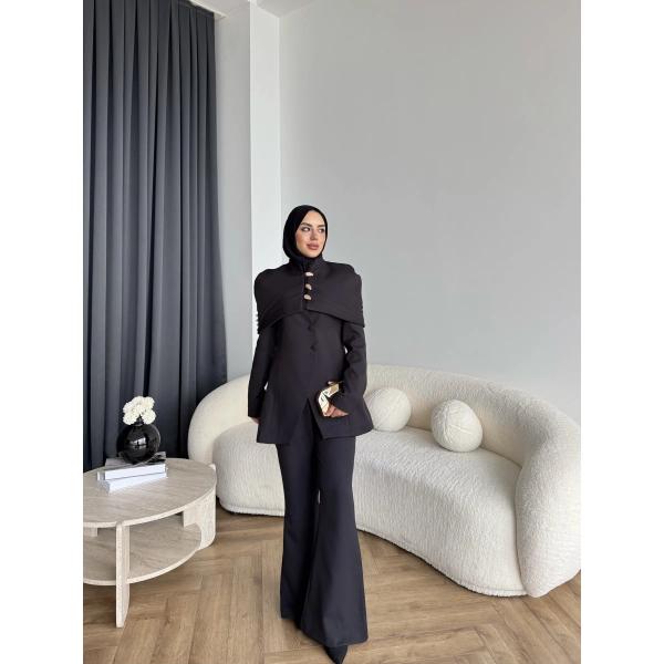 Vegas Ceketli Takım - Siyah ÖN SİPARİŞ