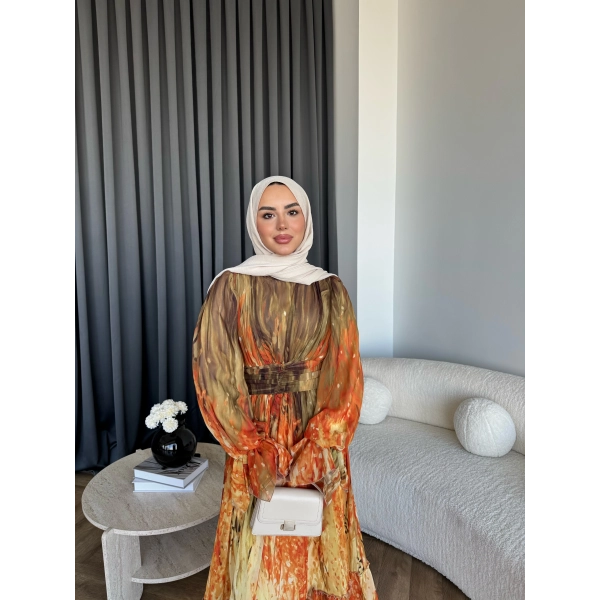 Ng - Azale Elbise - Güneş