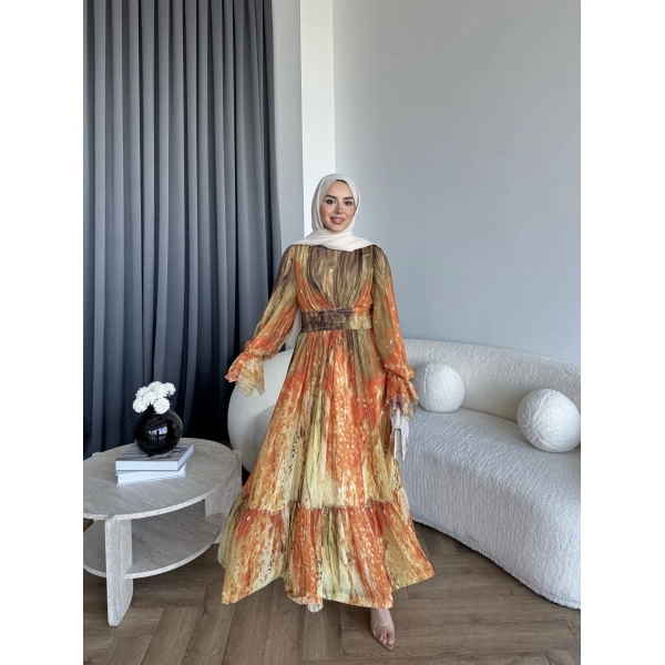 Ng - Azale Elbise - Güneş