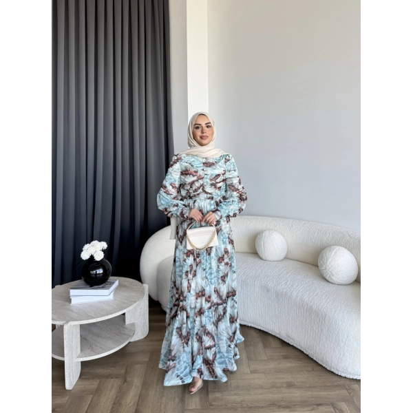 Ng - Softy Elbise - Su Yeşili