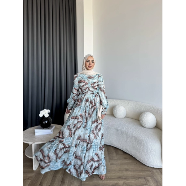 Ng - Softy Elbise - Su Yeşili