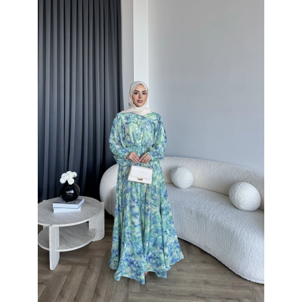 Ng - Smoke Elbise - Yeşil