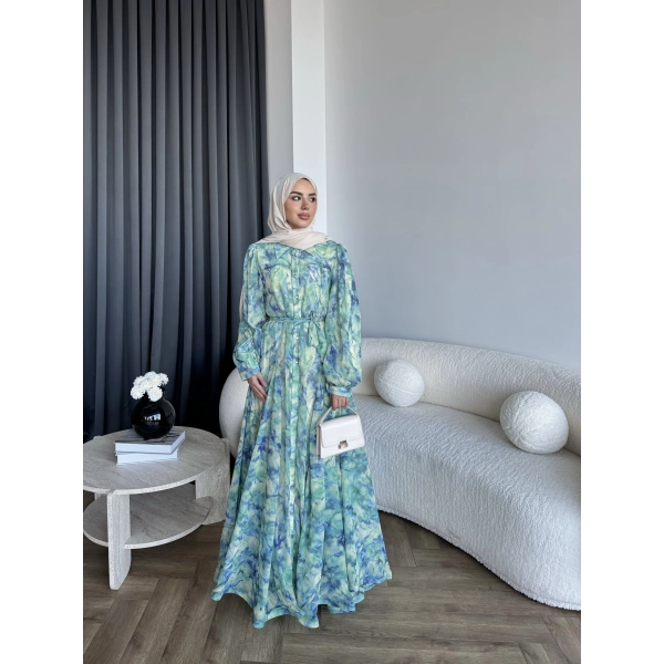 Ng - Smoke Elbise - Yeşil