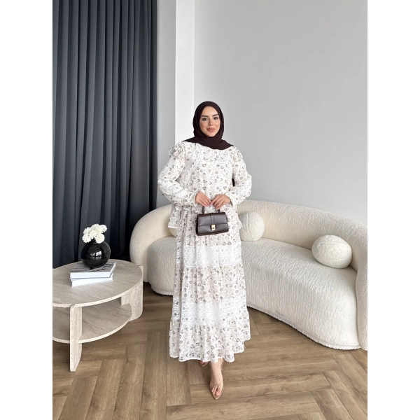 Ng - Livan Dantel Takım - Bej