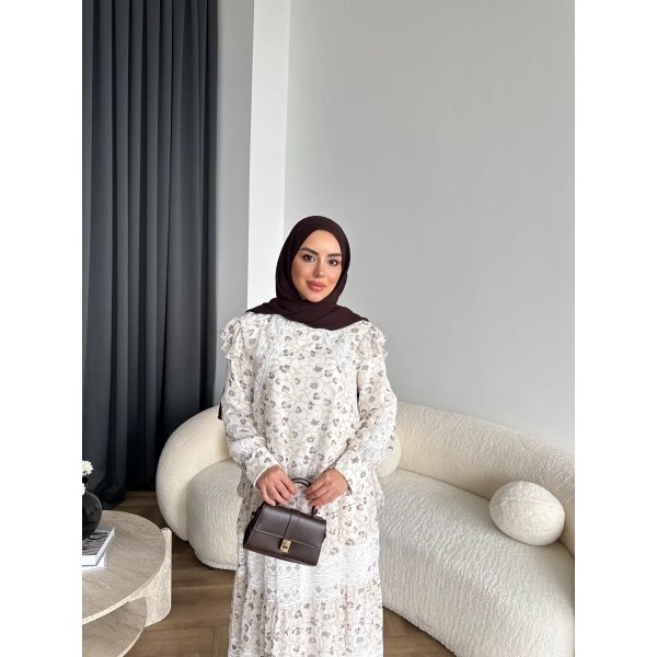 Ng - Livan Dantel Takım - Bej