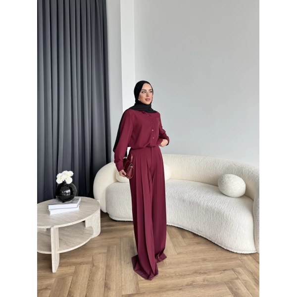 Qu - Kayran Takım - Bordo