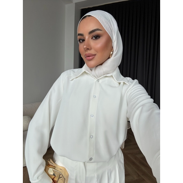 Qu - Kayran Takım - Ekru