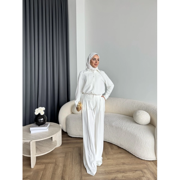 Qu - Kayran Takım - Ekru