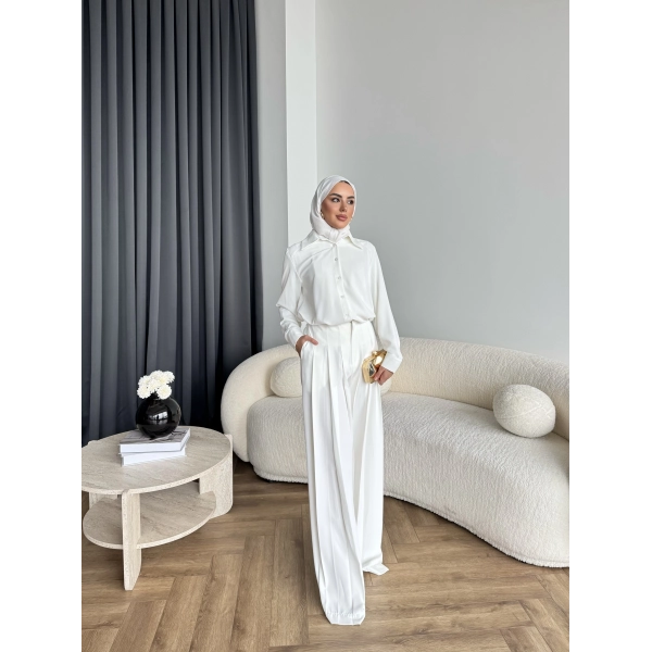 Qu - Kayran Takım - Ekru