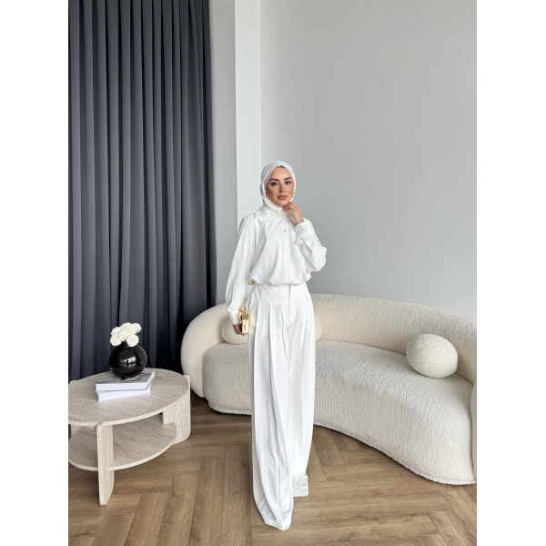 Qu - Kayran Takım - Ekru