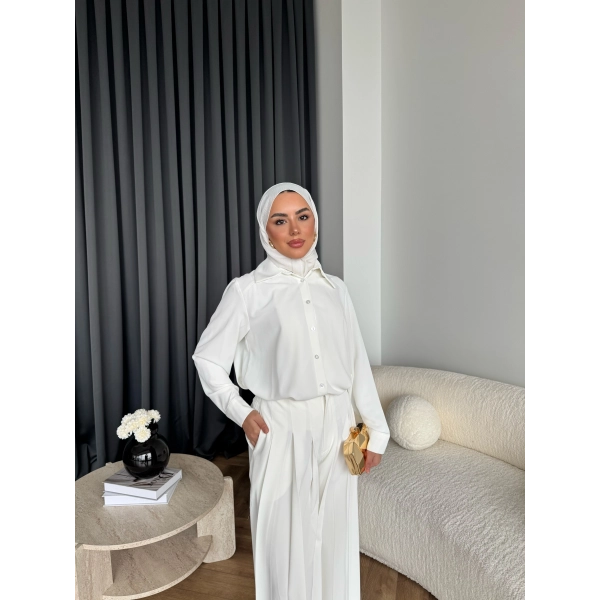 Qu - Kayran Takım - Ekru