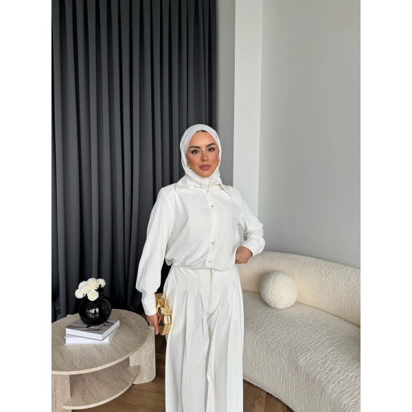 Qu - Kayran Takım - Ekru