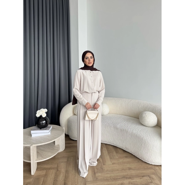 Qu - Kayran Takım - Bej