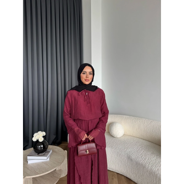 Ng - Eslem Etekli Takım - Bordo