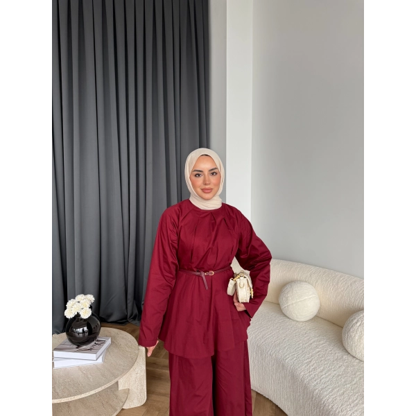 Hev - İndirimli Takım - Bordo