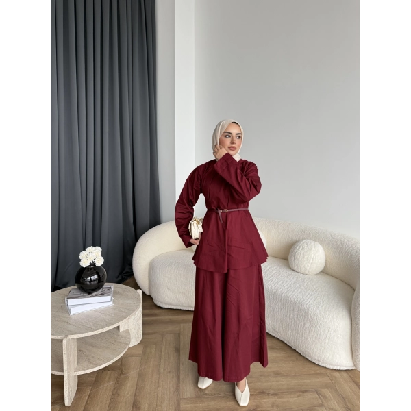 Hev - İndirimli Takım - Bordo