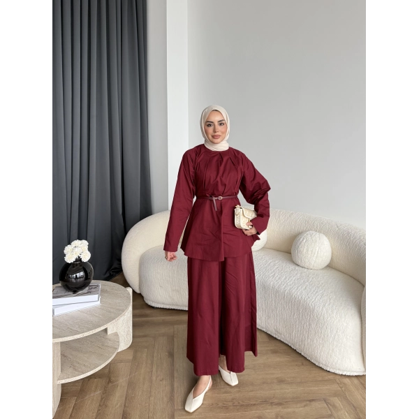 Hev - İndirimli Takım - Bordo