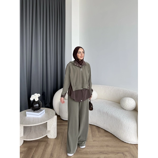 Pwn - Saye Eşofman Takım - Yeşil