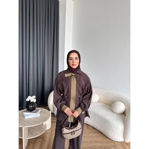 Pwn - Bonitan Eşofman Takım - Kahve