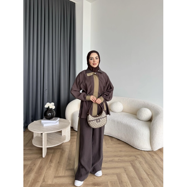 Pwn - Bonitan Eşofman Takım - Kahve