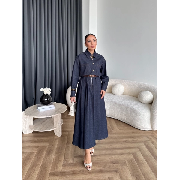 Es - Dacron Etekli Kot Takım - Lacivert