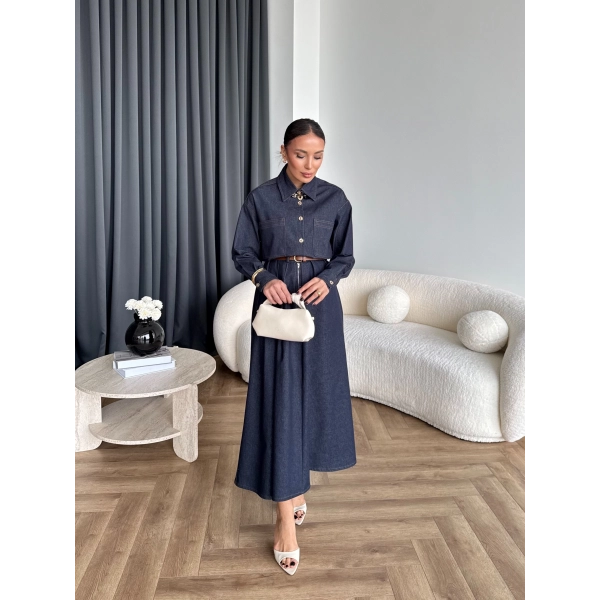 Es - Dacron Etekli Kot Takım - Lacivert