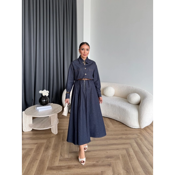 Es - Dacron Etekli Kot Takım - Lacivert