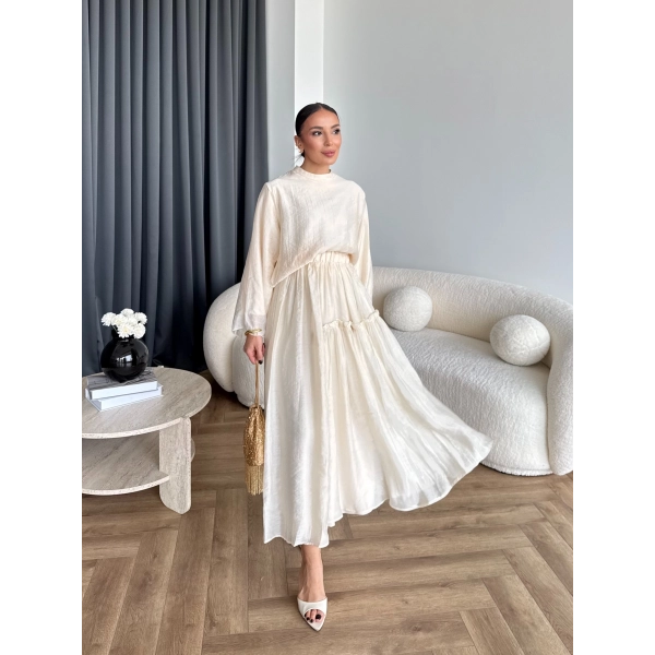 Ng - Lilim Etekli Takım - Bej