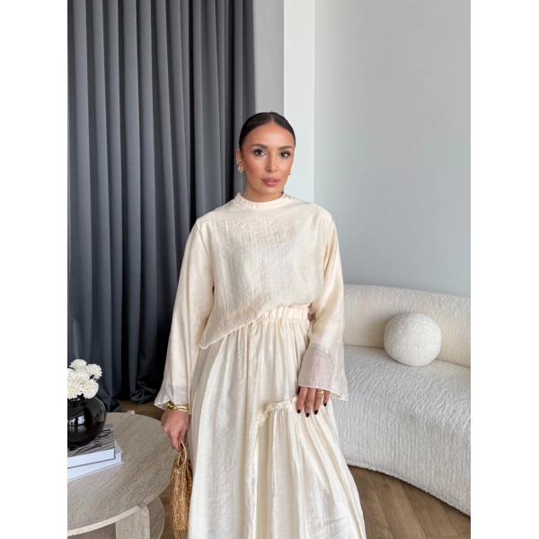 Ng - Lilim Etekli Takım - Bej