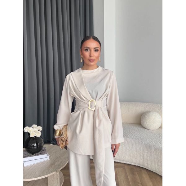 Hen - Daphne Takım - Bej