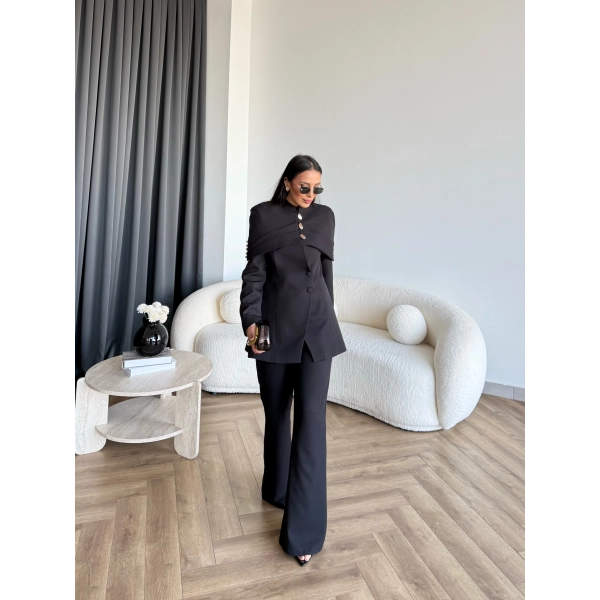 Vegas Ceketli Takım - Siyah