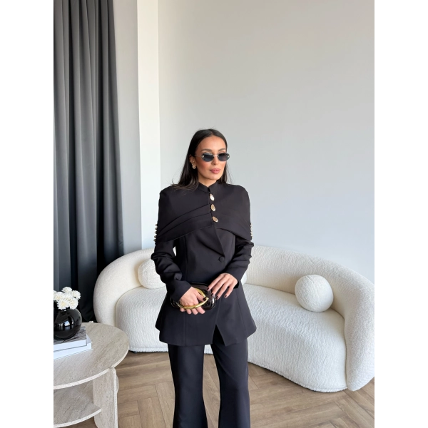 Vegas Ceketli Takım - Siyah