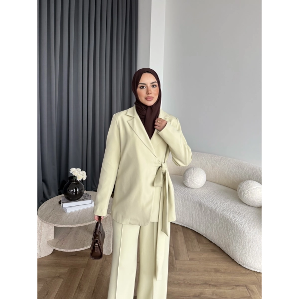 Hen - Milano Bağlamalı Takım - Yeşil