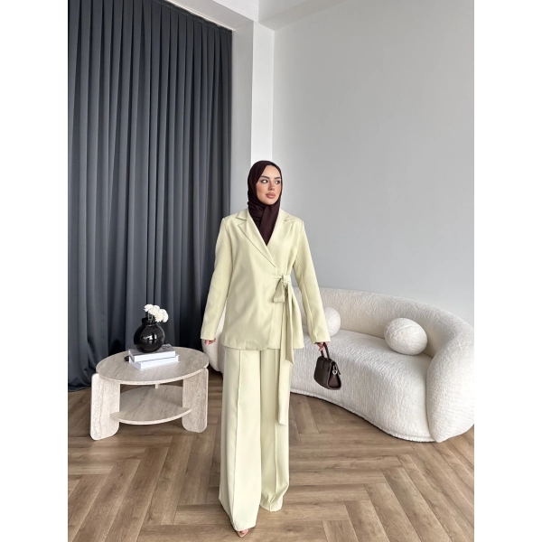 Hen - Milano Bağlamalı Takım - Yeşil