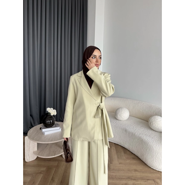 Hen - Milano Bağlamalı Takım - Yeşil