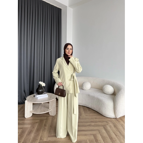 Hen - Milano Bağlamalı Takım - Yeşil