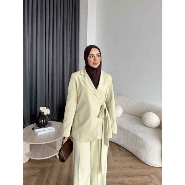 Hen - Milano Bağlamalı Takım - Yeşil