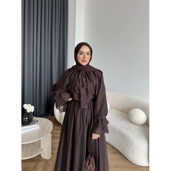 Hen - Fermin Etekli Takım - Kahve