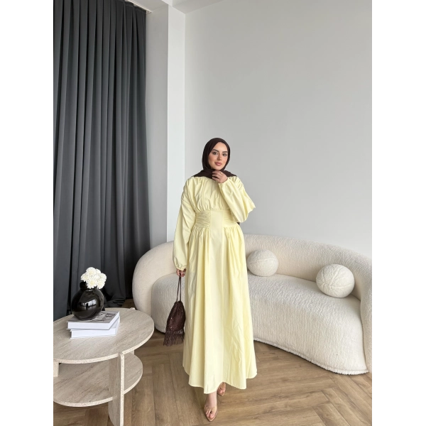 Hr - Zeyn Elbise - Sarı