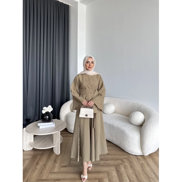 Hew - Denan Etekli Takım - Yağ Yeşil